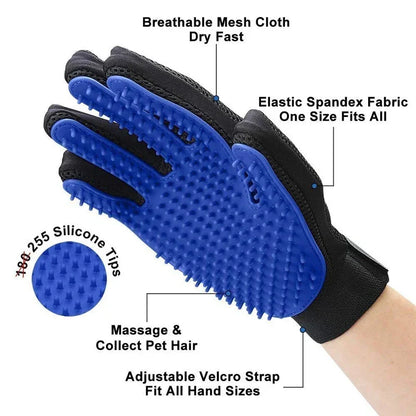 SilkyPaws Grooming Glove